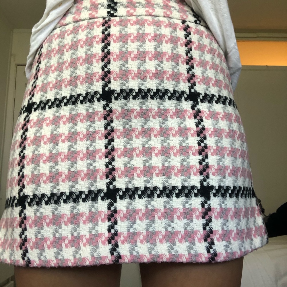 TOPSHOP tweed mini skirt!